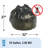 Polyethylene Plastic Trash Bags - 65 Count
