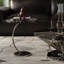 Round marble stainless steel coffee table-110404159