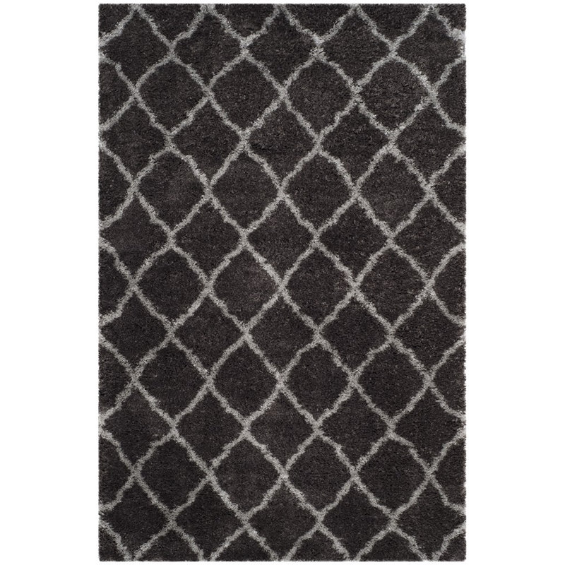 Nanni Indie Shag Performance Geometric Rug, Rectangle 5'1" x 7'6"