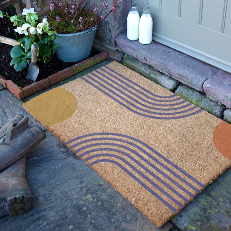 Hublersburg Non-Slip Outdoor Doormat, 60cm W x 90cm L