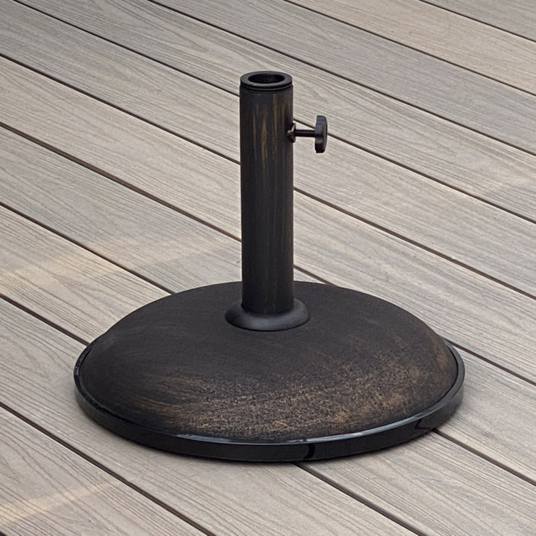 Dakota Fields Amecia Concrete Free Standing Umbrella Base | Wayfair.co.uk