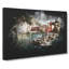 Boats In Vernazza Italy - Wrapped Canvas-56641361