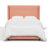 Temescal Upholstered Linen Wingback Bed-1624400614-1624400617