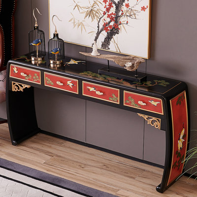 Retro Hand Drawn Console Table