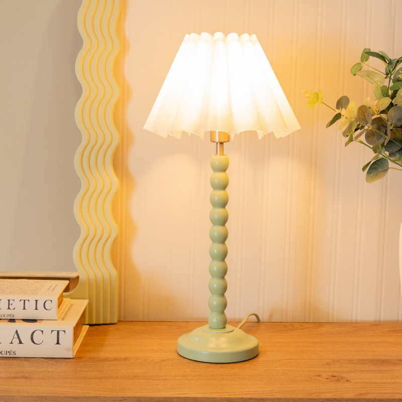 Asayo Table Lamp, Green, No, Grey