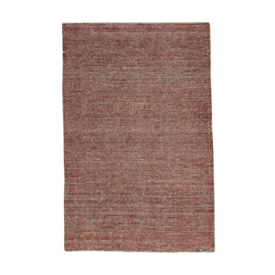 Hand-Knotted High-Quality Red Area Rug