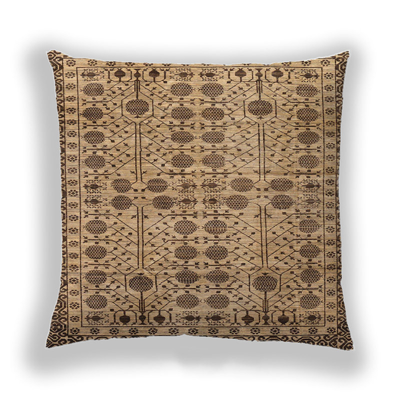 Coussin Abstract 302, Microsuède