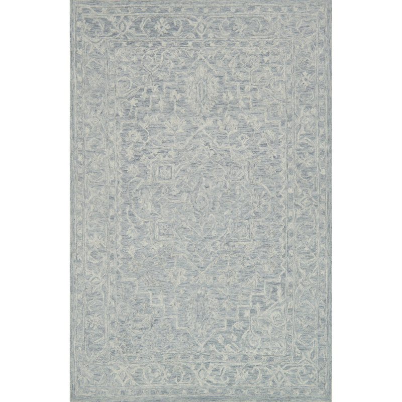 Darryl Wool Paisley Indoor Rug, Rectangle 3'6" x 5'6"