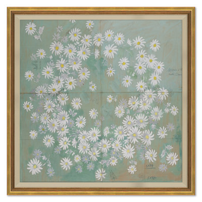 Daisies (var. 2) Print by Paule Marrot