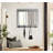 Engineered Wood Flat Wall Mirror