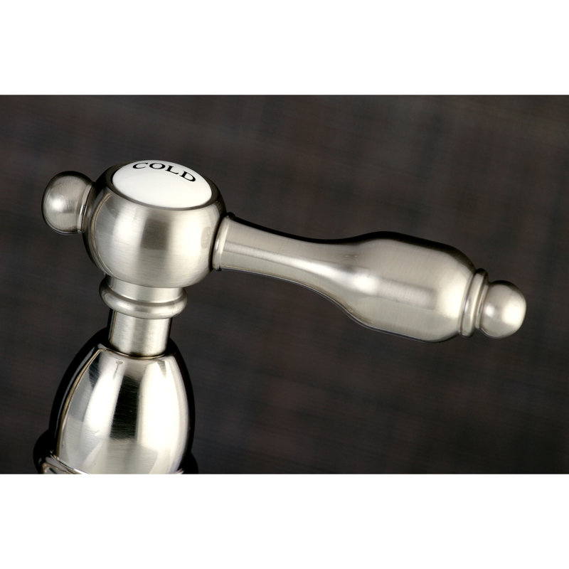 Tudor Bridge Faucet, Brushed Nickel