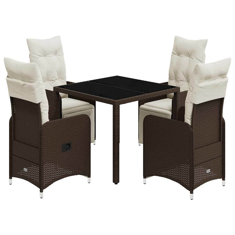 Bistro Set Brown
