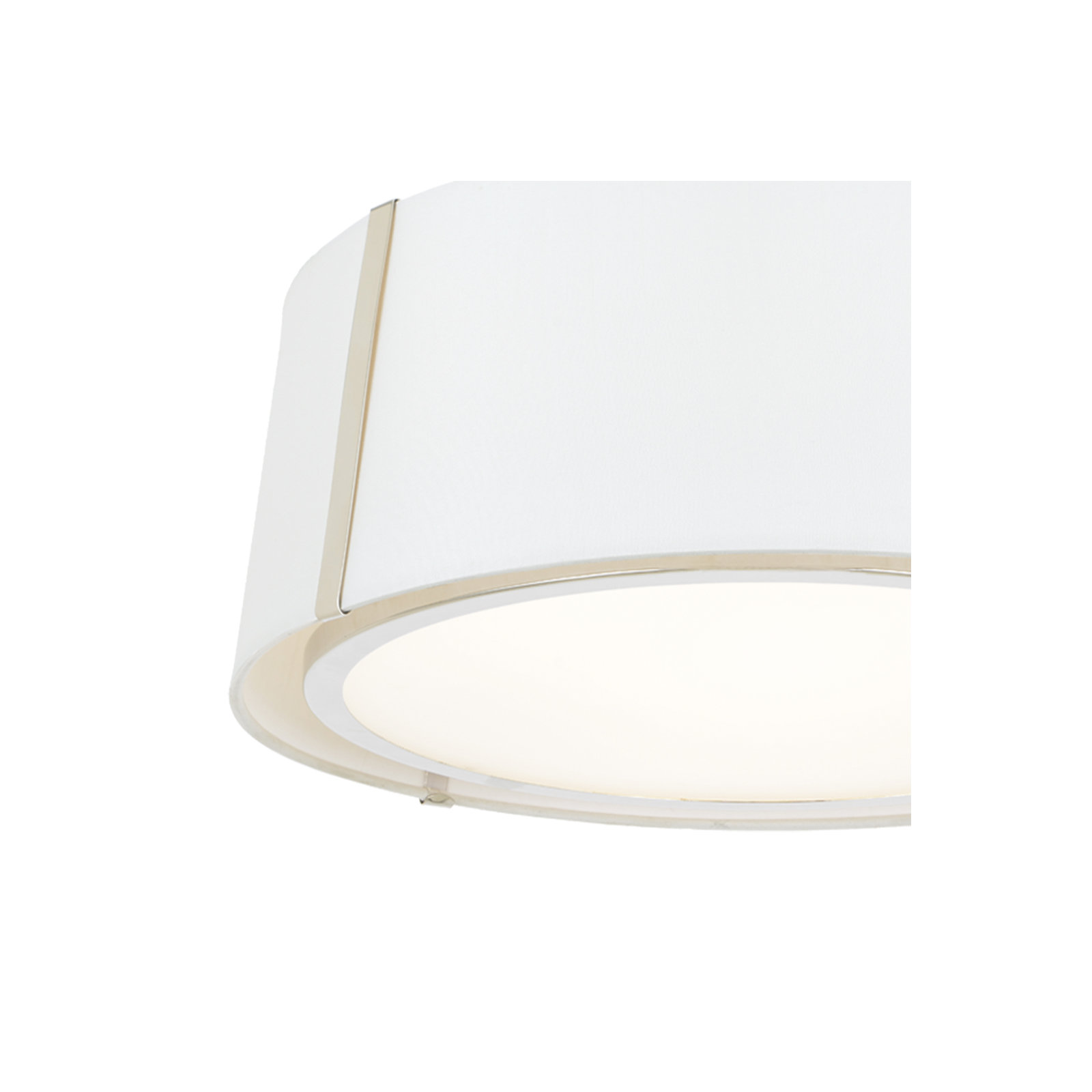 Marietta 3 - Light 18" Semi Flush Mount, Polished Nickel