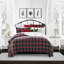 Ensemble de housse de couette en coton Royal Plaid-106058621-106058623