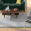 Tapis gris / beige à motif abstrait noué à la main Mcelroy-29363060