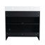 Base de meuble-lavabo simple 35,4 po seulement