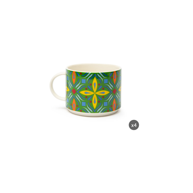 Puebla Porcelain Coffee Mug