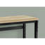 Bureau d'ordinateur réglable pour le bureau à domicile, idéal pour les petits espaces et les postes de travail modernes, longueur de 48 pouces