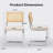 Rattan 4-piece Dining Set With 42" Round Table And Bow Back Chairs-1773746630