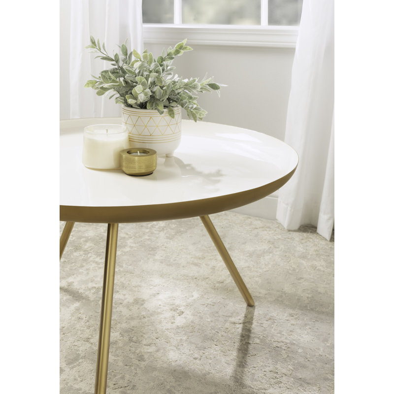 Albinca Coffee Table, Gold