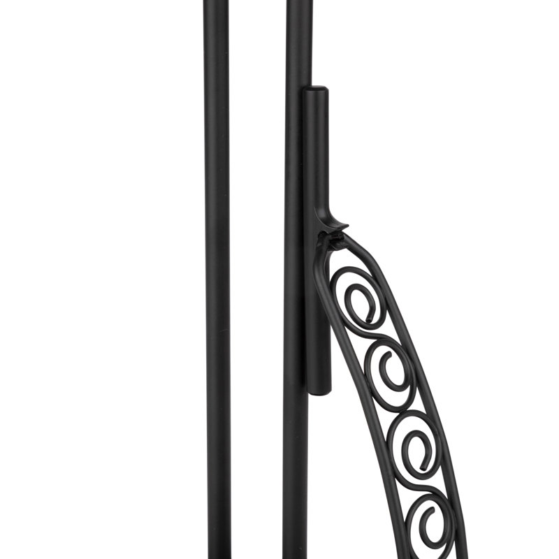 Porte-essuie-tout Scroll Tension, Noir