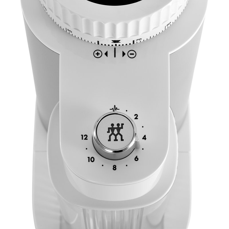 ZWILLING Enfinigy Coffee Bean Grinder, Silver