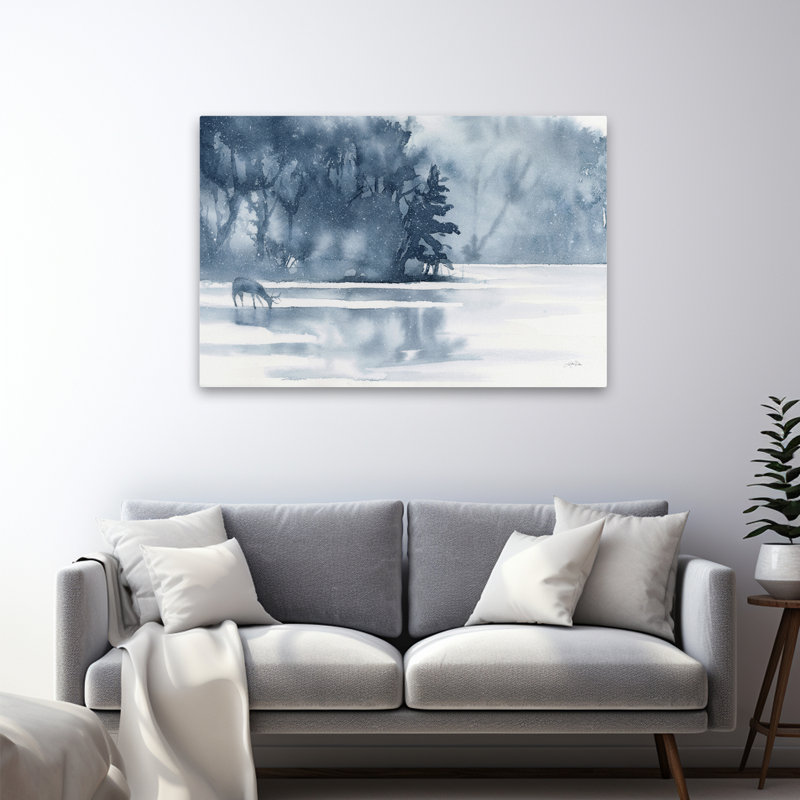 Chalet Winter Lake, H 48 po x l 32 po