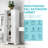 Freestanding Bathroom Storage Cabinet With 2 Doors And Adjustable Shelf-252600927