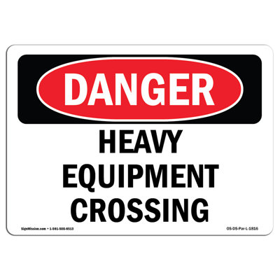 Panneau de danger OSHA