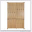 Armoire 53 po x 19 po x 83 po brun