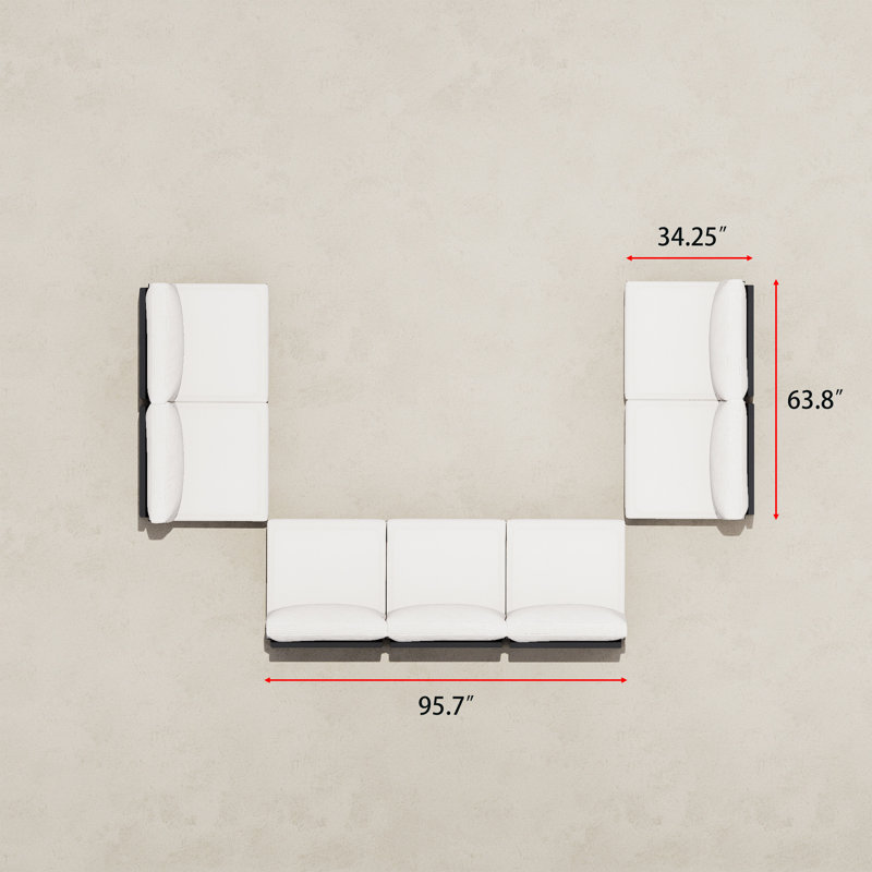 Dez 7pc Multi-Chair Seating Group