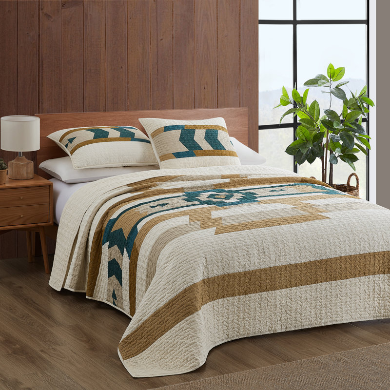 Trail Star Quilt Set Multi Twin, Twin Quilt 
