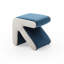 Tabouret d'appoint en bois massif et manufacturé-88545922