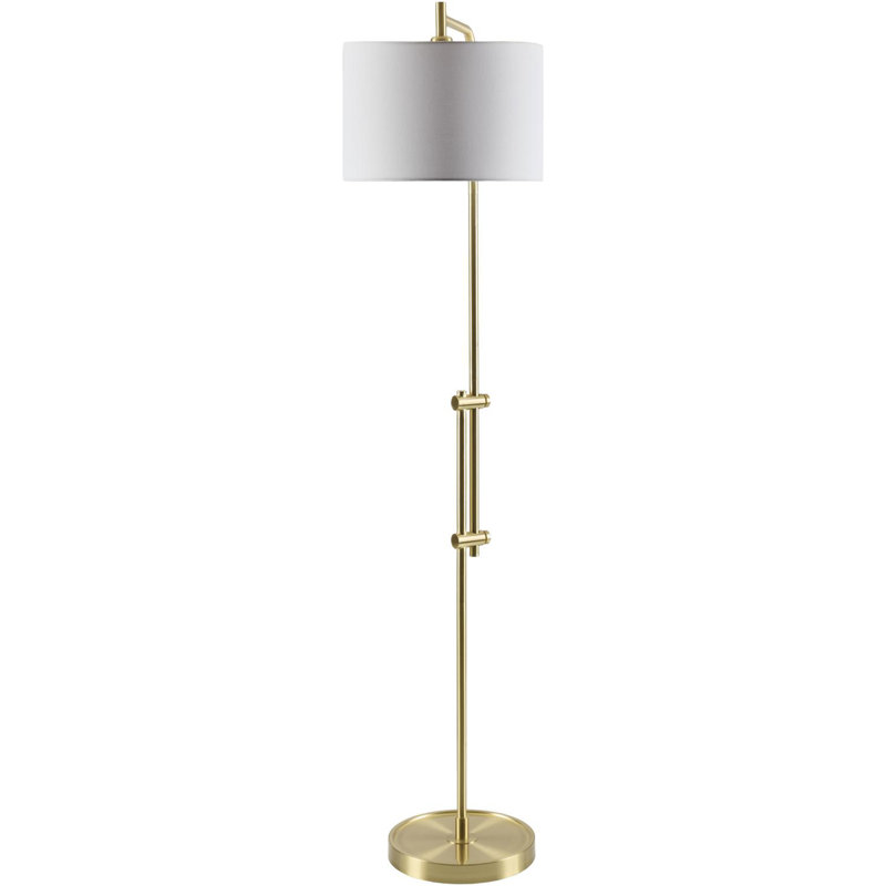 Lampe sur pied Mackynzie, Doré