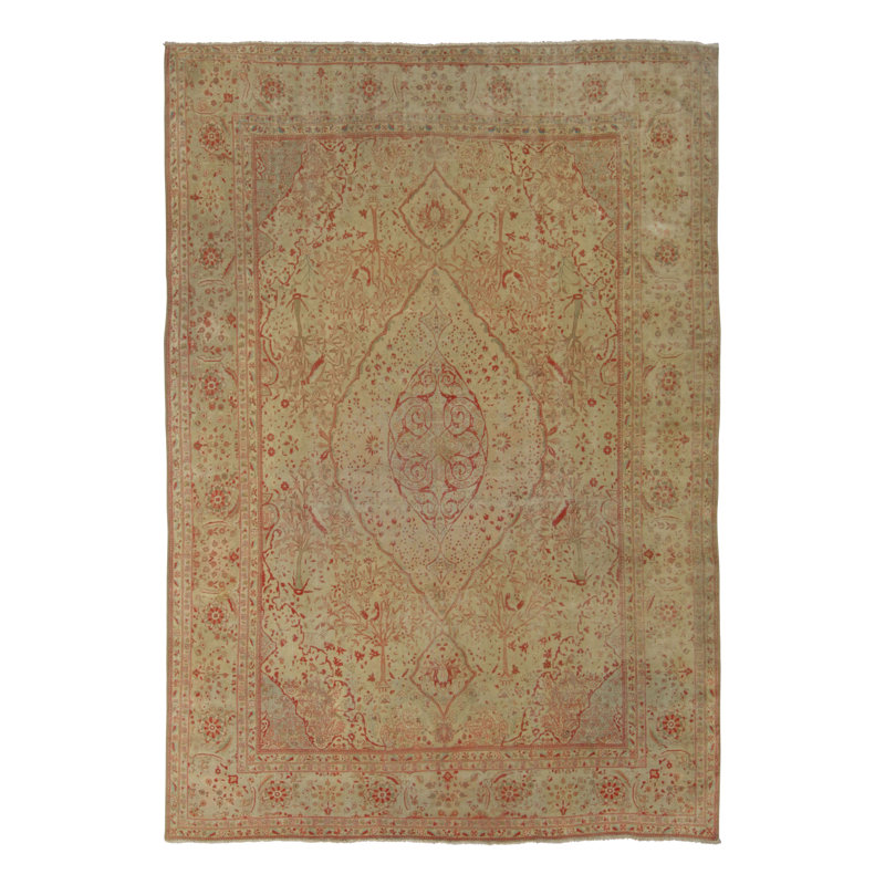 Antique One-of-a-Kind 7'9X10'6 Hand Knotted Area Rug
