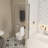 1/4" Tempered Glass Bath Tub Shower Screen With Fashionable Towel Bar - 3458 Bathroom Model Fascinating-121157460