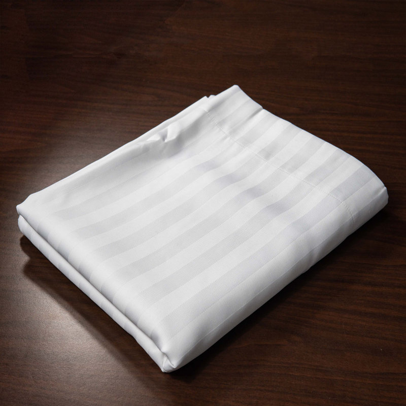 Martex Wovens 2cm Stripe Top Sheet, Queen (96x114)