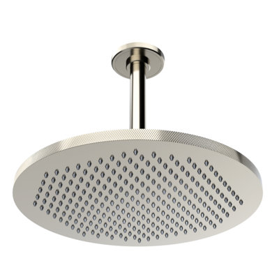 Rainstone Rainshower Head - Industrial, Knurled