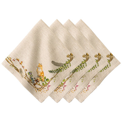 Forest Walk Animal Napkin