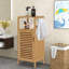 Jannat Solid Wood Linen Cabinet-321512648-321512650