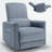 Saggiomo Swivel and Rocker Power Recliner Chair-1777755829