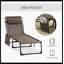 Méridienne inclinable Outsunny, méridienne portable, lit de camp pliable, avec dossier réglable et coussin amovible, pour patio, jardin, plage-1523719765