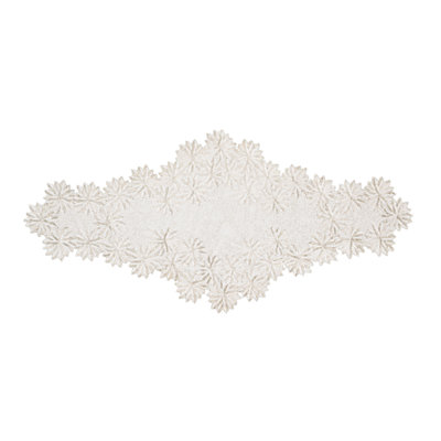 Winter Lace Table Runner