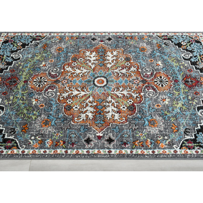 Oriental Indoor Rug, Rectangle 5' x 7'