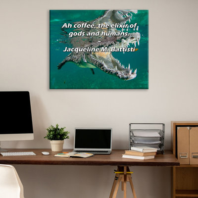 Astoria Grand Gallery Wrapped Canvas By Goodluck Jonathan: "There is no corruption but mere stealing