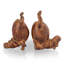 Acrobatic Hippo Bookend Pair