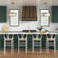 Tabouret de bar et de comptoir en bois massif Etta-1056858787-1056858788