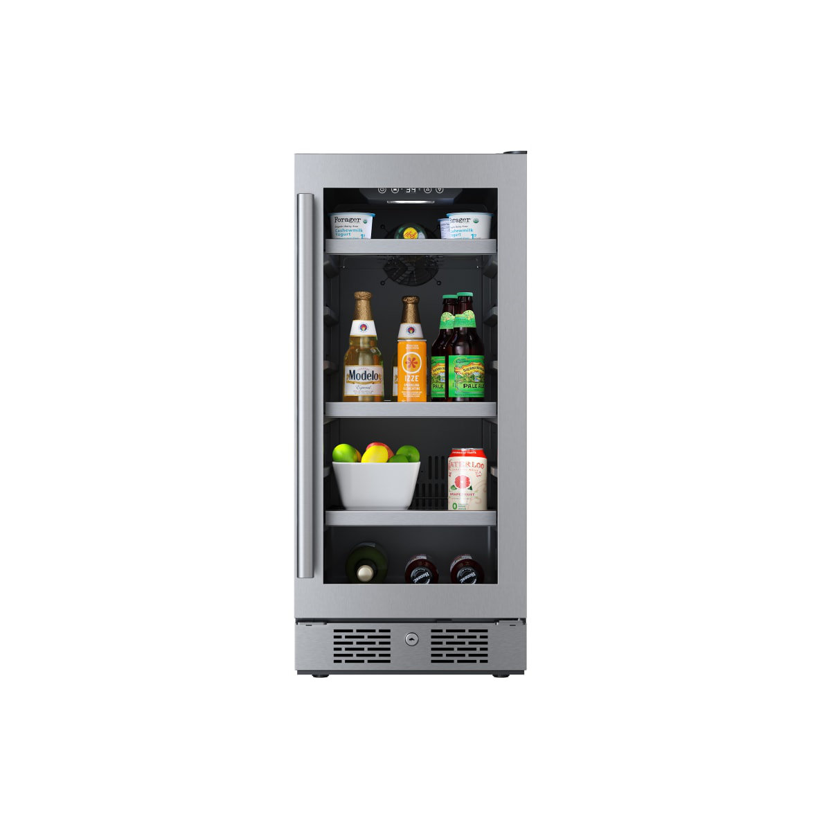 Avallon 15'' W Convertible 86 Cans (12 oz.) Beverage Cooler with Glass Door | Fridge.com