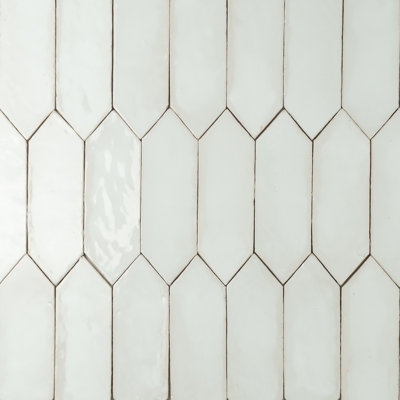 Carreau mural brillant Zillige Picket 2,5 po x 8 po