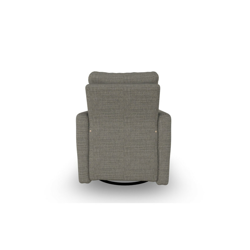 Swivel Barrel Recliner, Slate